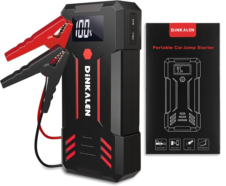 DINKALEN ジャンプスターター Amazon | DINKALEN ジャンプスターター 12V バッテリー エンジン