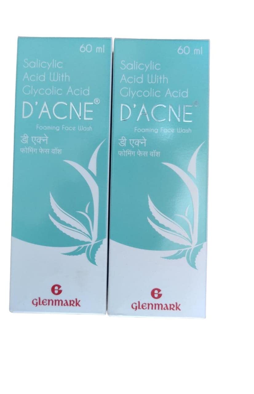 SKINSAVIOR D' ACNE FOAMING FACE WASH (PACK OF 2) 120ML