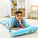 Wildkin Kids Microfiber Nap Mat – Soft Sleep Mat with Pillow, Ideal for School & Travel - Trains, Planes, and Trucks