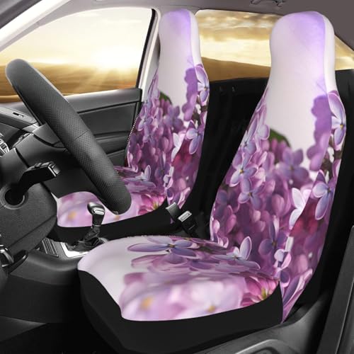 Housse de siège auto lilas imperméable et antidérapante pour une protection avant totale
