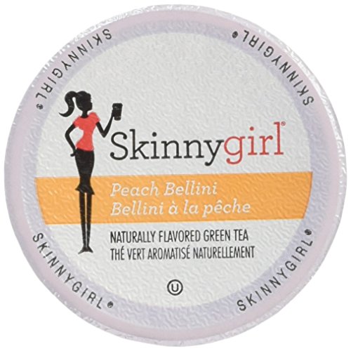 Skinnygirl Green Tea, Peach Bellini, 24 Count