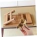 Gatuida Desk Table Leg Hinges 4pcs 90 Degree Folding Hinge Self-Locking for Furniture