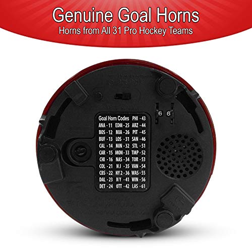 Fan Fever The Original Goal Light - Pro Hockey Red Light - Horn Sounds of all 31 Teams