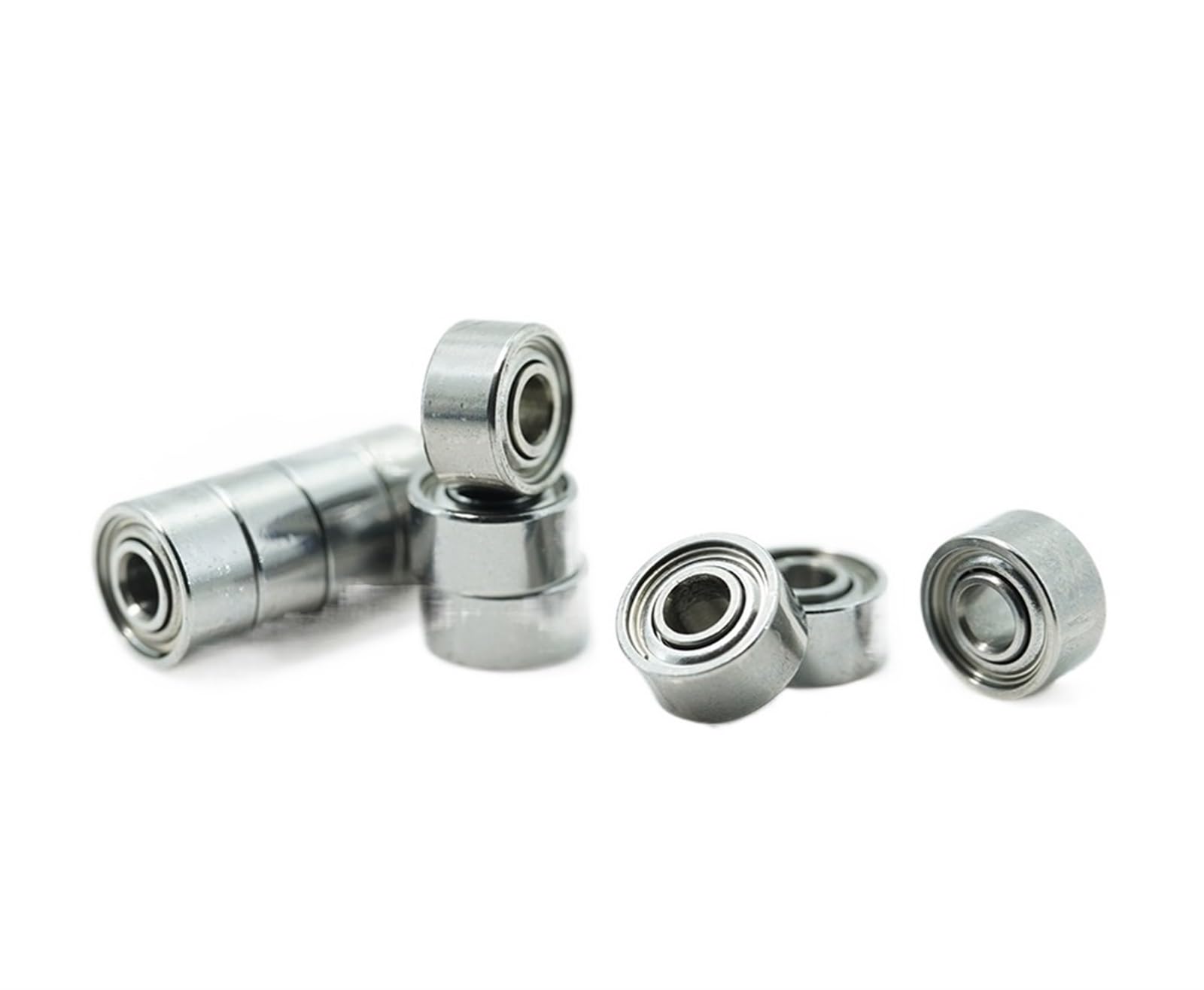 HYUJNAFZR Bimetal Seal Shield Micro deep Groove Bearing 10pcs 681XZZ 1.5x4x2mm ABEC-5 Miniature Ball Bearings