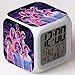 Produktbild SXWY Stranger Things Season digitaler Wecker, bunte Lichter Stimmungswecker quadratische Uhr verfügbar USB-Aufladung geeignet für Jungen und Mädchen Kinder besondere Geschenke (03)