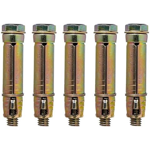 YoiYee M8 Carbon Steel Expansion Bolts Cover
