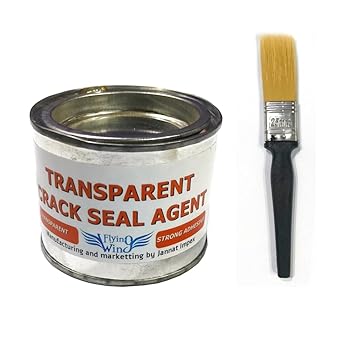 Flying Wing waterproof transparent glue | transparent crack seal glue | Super Strong Bonding Sealant Invisible Waterproof Anti-Leakage Agent for Tiles, Roof, Floor, Window Crack (200 gram)