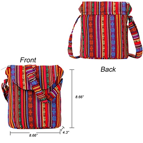 Image of Satchel Saddle Pocket Swing pack Bag Collection Messenger Shoulder Bag Travel Purse Wallet