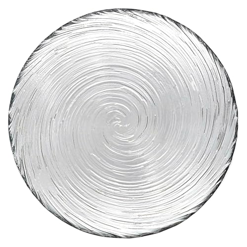 VOLUTE Glass Salad Plate Set