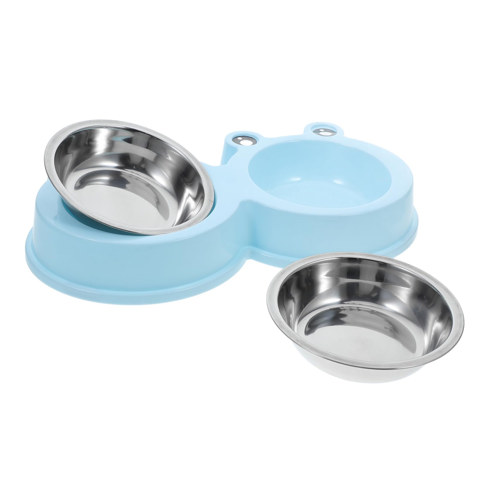 Levemolo Stainless Steel Pet Dog Bowl Large Cat Feeder Bowls for Food Water Non-Slip Base