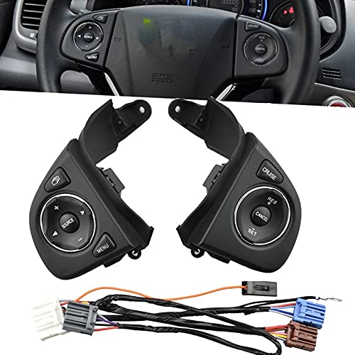 Steering Wheel Control Button Switch – Replacement For 2012-2016 Honda CR-V (Part 35880T0AA11)
