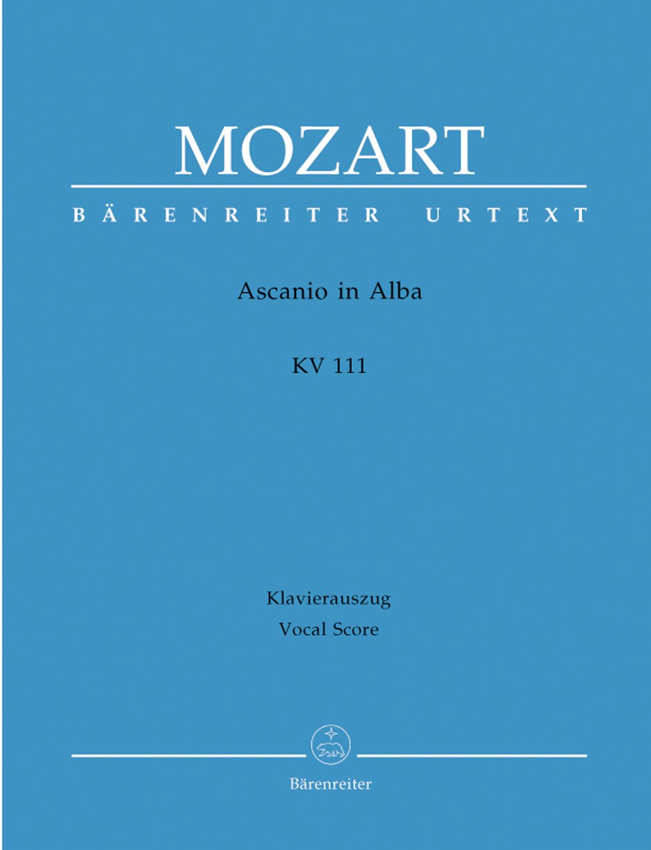 Ascanio in Alba K.111 (Vocal Score)