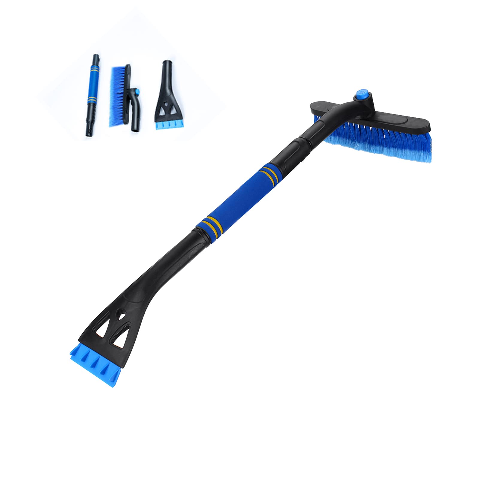 Grattoir à Glace Voiture ABS - Poignée Ergonomique - Dégivrage Rapide Pare-brise - 27cm
