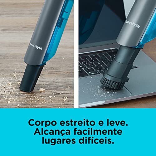 Black Decker Aspirador de Pó, Portátil, Leve e Prático, com Bateria, Freestyle, Modelo APB8200, Bivo