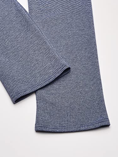 Fruit of the Loom Boys' Fleece Sweatshirts, Hoodies, Sweatpants & Joggers, Open Bottom-Navy Stripe, Small2