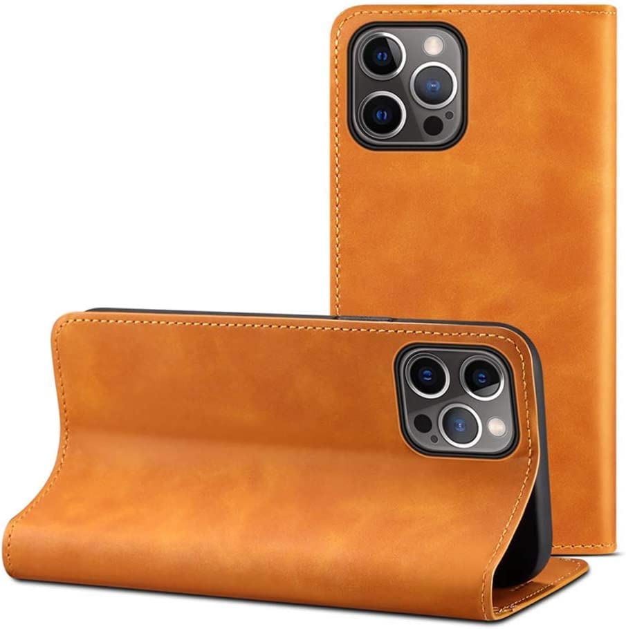 Coque iPhone 11 Pro Max antichoc à rabat kaki pour voyager léger au quotidien