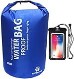 Freegrace Waterproof Dry Bag - Lightweight Dry Sack with Seals and Waterproof Case - Float on Water...