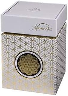 Goebel Flor de la Vida Blanco - Loto de estaño Yin Yang Metal coloreado 27051101