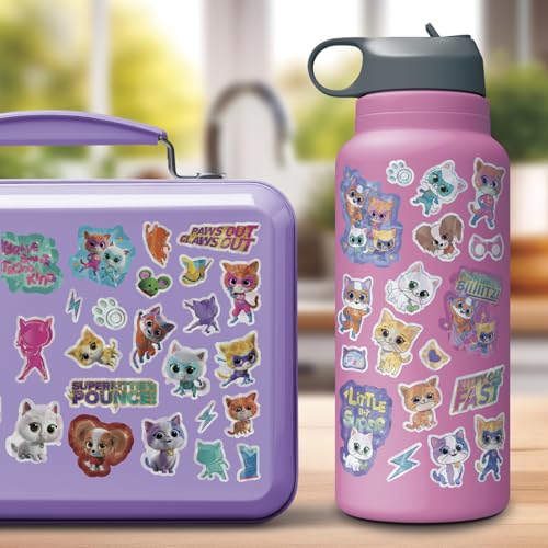 Disney Junior Super Kitties Standard Stickers - 4 Sheet