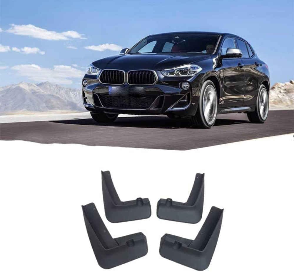 KZEDCVX Car Mud Flaps for BMW X2 F39 2018-2022, Splash Guards Mudguards