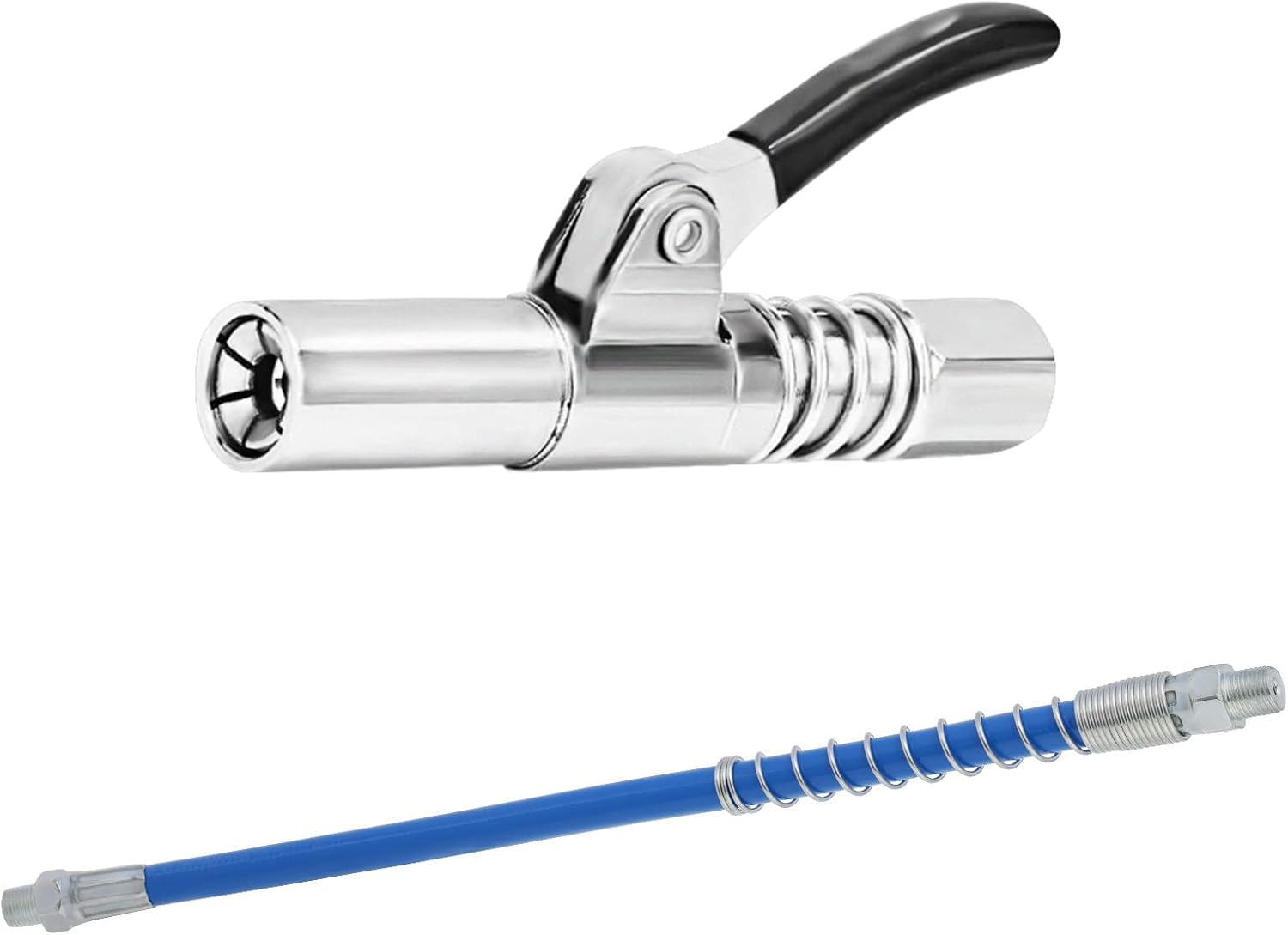 Grease Gun Coupler, Single Handle Gear Oil Nozzle, Quick Release Grease