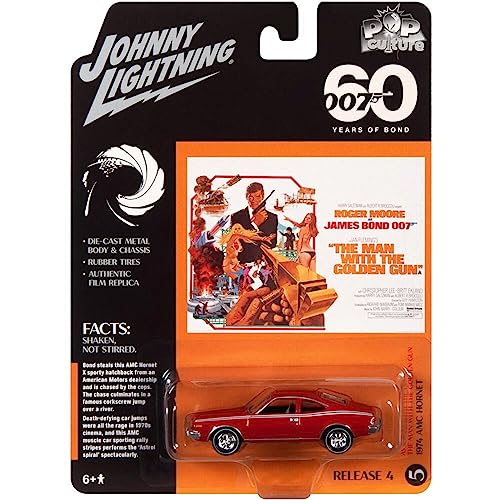 Modelo a Escala 1974 AMC Hornet Rojo 007 James Bond