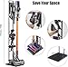 Foho Vacuum Stand Compatible for Dyson V15 V11 V10 V8 V7 V6, Metal Storage Bracket Stand Holder Compatible for Dyson Handheld DC30 DC31 DC34 DC35 DC58 DC59 DC62 Cordless Vacuum Cleaners & Accessories