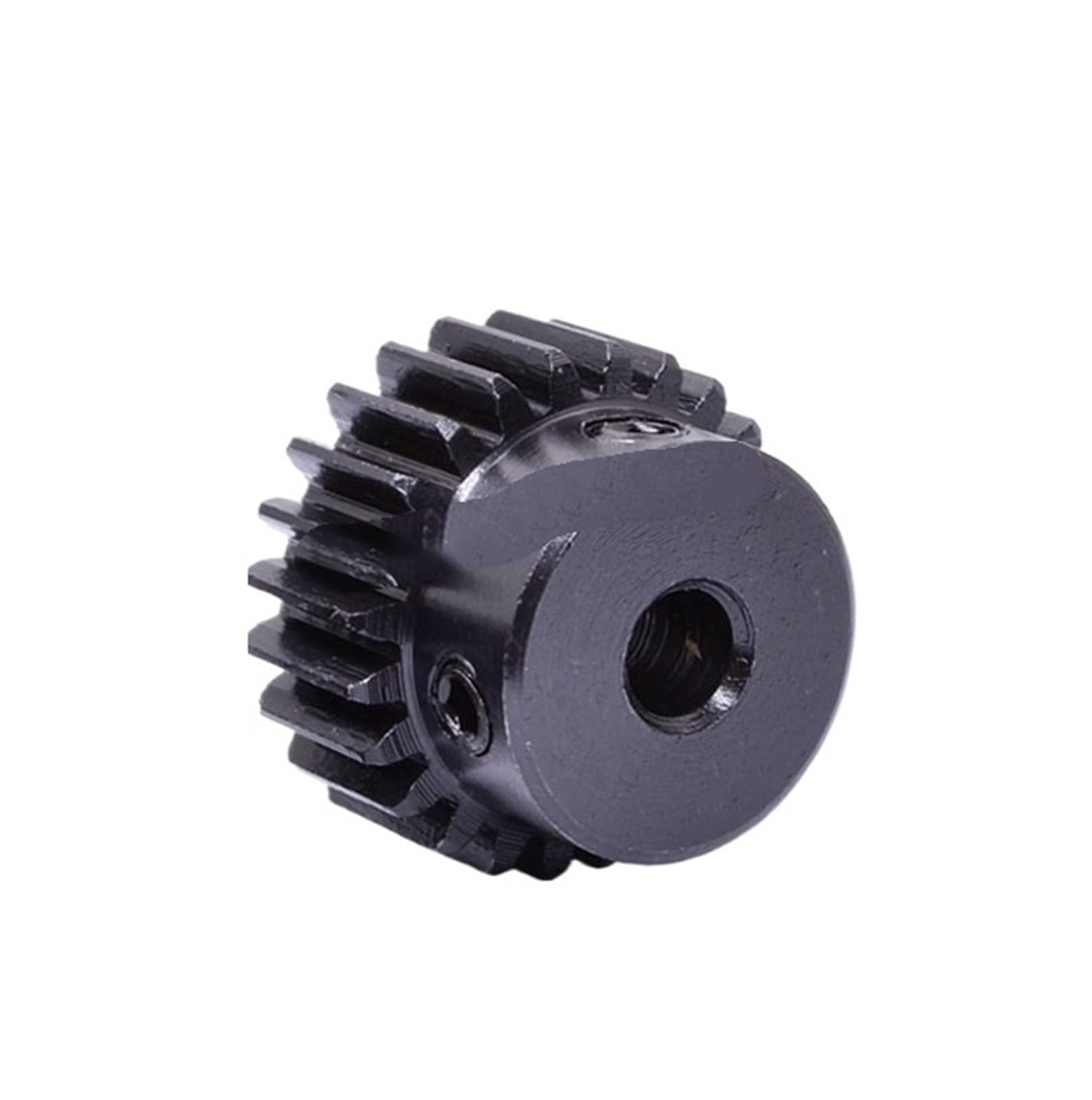 Bevel Gear Pinion Hardware Mechanical 1pcs 1M 15T-38T Spur Gear Pinion Bore 8mm Model 1 Motor Gear with Step OD 14mm-40mm Carbon Steel Blackened(38 Teeth)