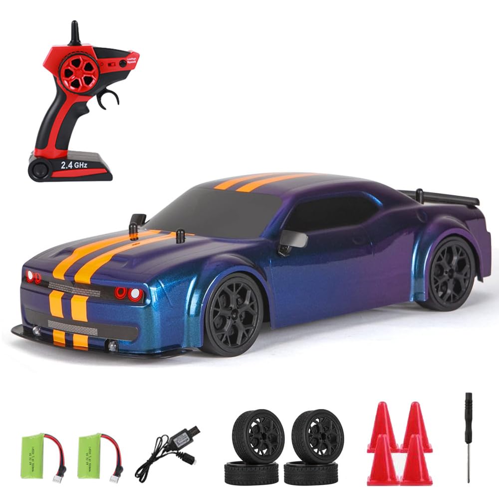 Dodoore RC Drift Cars, 1:14 Remote Control Car 4WD Drift RC Cars Vehicle High Speed Racing RC Drifting Car Gifts Toy for Teen Adults