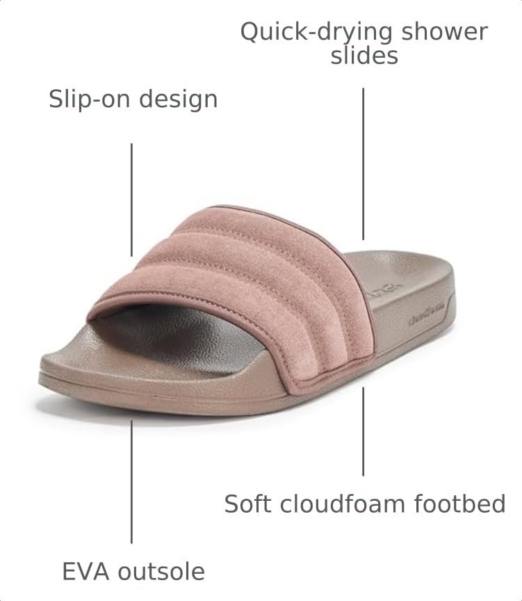 Image of adidas Mens Adilette Shower Arsenal Slides Casual Sandals Casual - Red