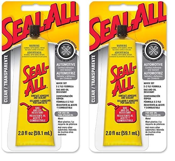 2 oz Eclectic Products 380100 Seal-All All Purpose Contact Adhesive (Pack of 2)