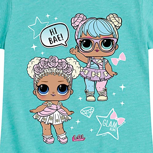 HYBRID APPAREL - LOL Surprise! Dolls - LOL Hi Bae! - Toddler & Youth Girls Short Sleeve Graphic T-Shirt3