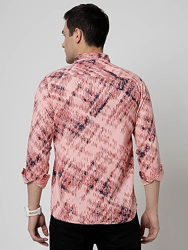 Image of ELYYORK Adwyn Peter Men's Cotton Printed Regular Fit Casual Shirt |Full Sleeve Shirt for men|shirt for men|men's shirt