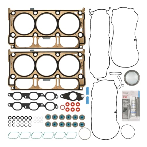 Image of KAX Engine Cylinder Head Gasket Set Compatible with Chevrolet Silverado 1500 /GMC Sierra 1500 2014 2015 2016 2017, Head Gasket Kit, OE# 12632968