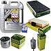 Produktbild QR-PARTS 69388550 Filter Set Inspektionspaket 5 Liter Motoröl Special Tec F 5W-30 MANN-FILTER Innenraumfilter Kraftstofffilter Luftfilter Ölfilter