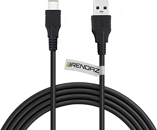 Miniatura 1 de Cable USB C a USB A de carga y sincronización compatible con Samson Q9U XLRUSB Mic, Go Mic Video Micrófono USB portátil (USB tipo C a A)