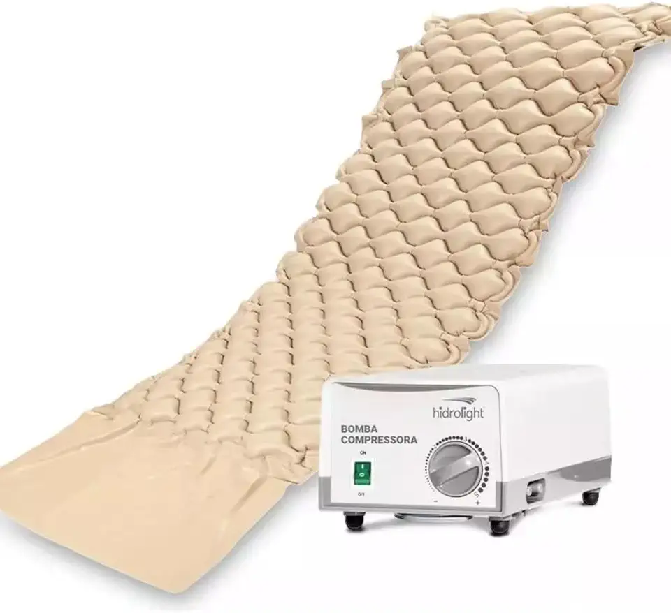 Kit Colchão Pneumático Anti Escaras, Hidrolight
