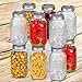 Ball Regular Mouth Mason Jars 32 oz. (12 Pack) - Pint Size Jars with Airtight Lids and Bands for Canning, Fermenting, Pickling, Meal Prep or DIY Decors and Projects Bundled with Peaknip Jar Opener