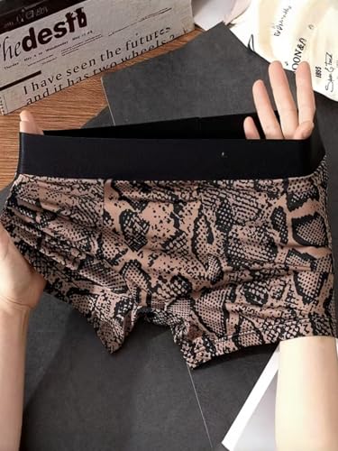 Image of REDX Comfort Mens Underwear Combo|Mens Printed Underwear|Stylish Innerwear for Men's Trunks Imported Nylon Fabric Multicolor Pack of 3