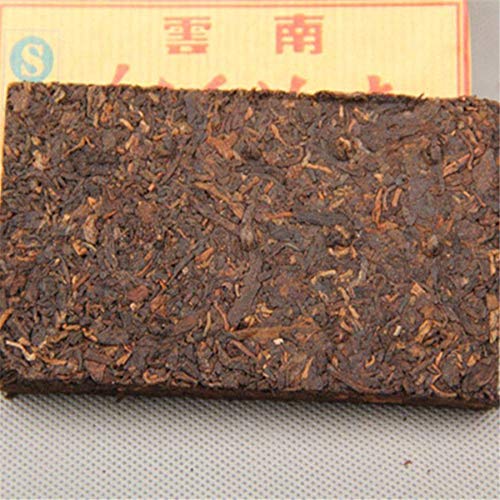 500g de té Puer maduro Yunnan clásico fermentado Puer té ladrillo orgánico Natural Puer viejo árbol cocido Puerh negro… - Imagen 3