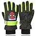 Gants Ski Enfant, Moufles Ski Chaud Imperméables Gants Coupe-Vent Gants Hivernaux Imperméables Pour Enfants Gants De Ski De Plein Air Pour Bébé Garçons Et Filles(Spiderman)