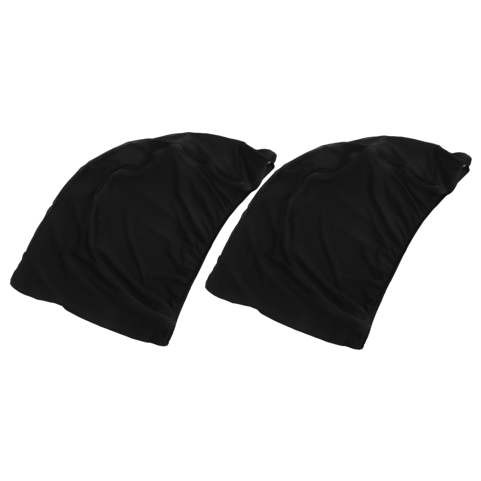 Cortinas para Ventanas Laterales de Coche, 1 Par, Malla Negra