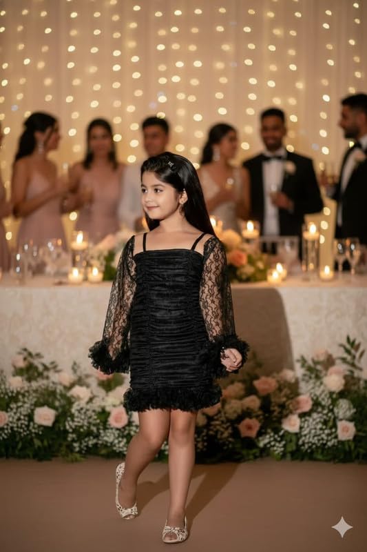 Image of Stylish Bodycon One-Piece Kids Dress,M,|U,1