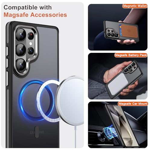 Image of MALEWOLF Magnetic Case for Samsung Galaxy S26 Ultra, Slim Matte Cover