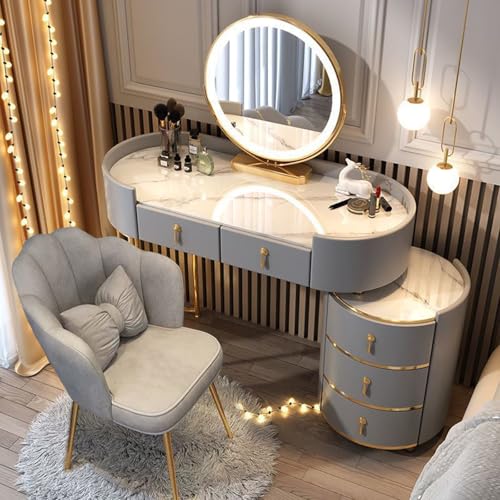 yalmond 3 Colors LED Mirror Light Dressing Table, with Luxur