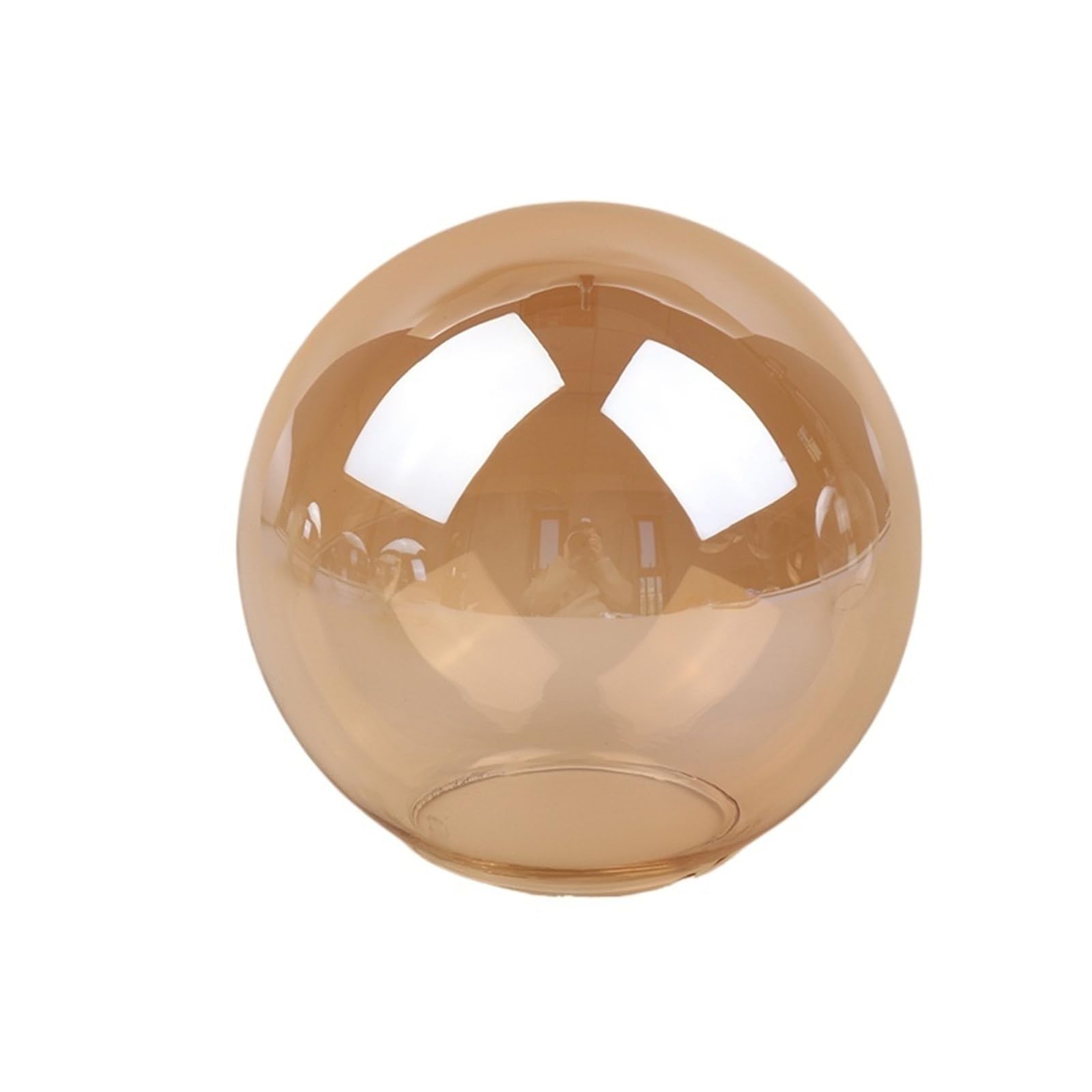 Eezii A5-15Cm D13cm D15cm Glass Shade Spherical Glass Lampshade For Chandelier Pendant Light Globe Glass Screw Cover Lampshade