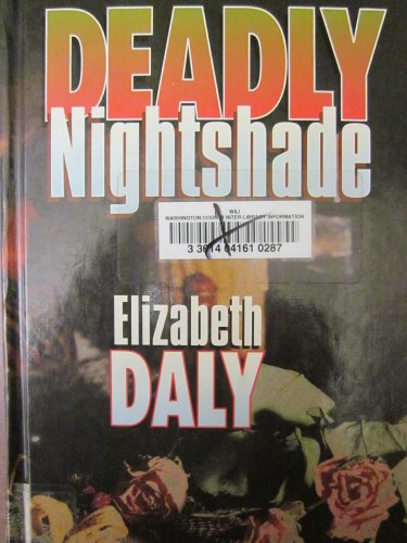 Deadly Nightshade [Large Print] 1560543213 Book Cover