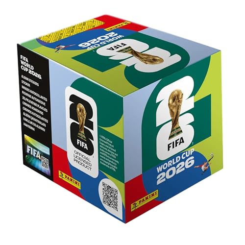 Caja 50 Sobres Cromos Panini FIFA World Cup 2026 – Colección Oficial Mundial 2026 Stickers