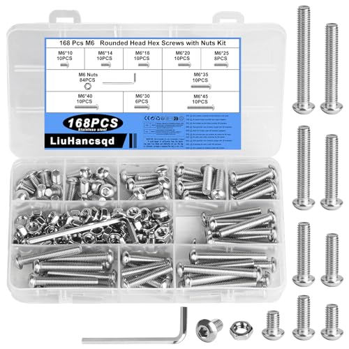 Tornillo Allen M6X15 Marca LiuHancsqd