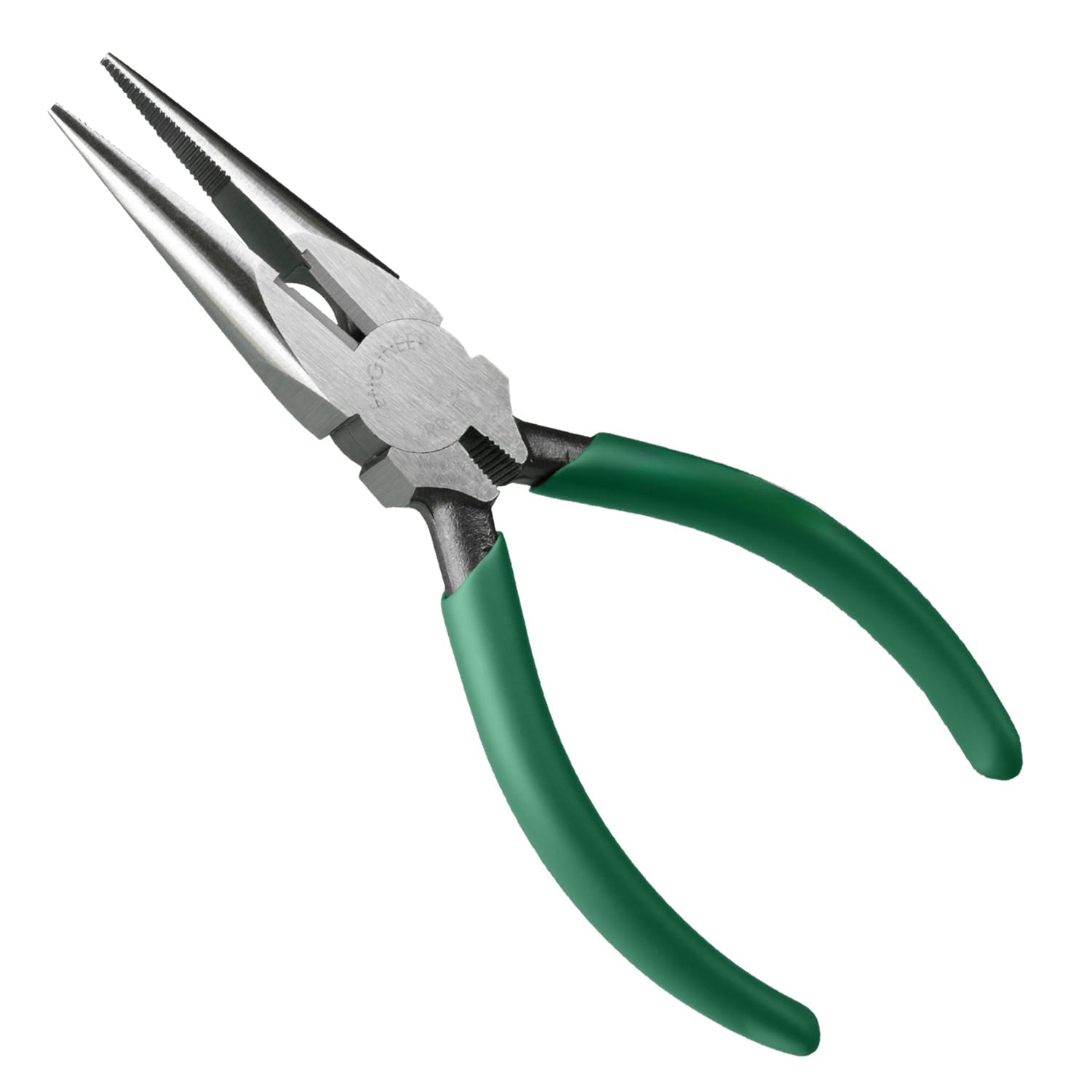 long nose pliers (125mm) with integral wire cutting jaws. Made in Japan. pr-15